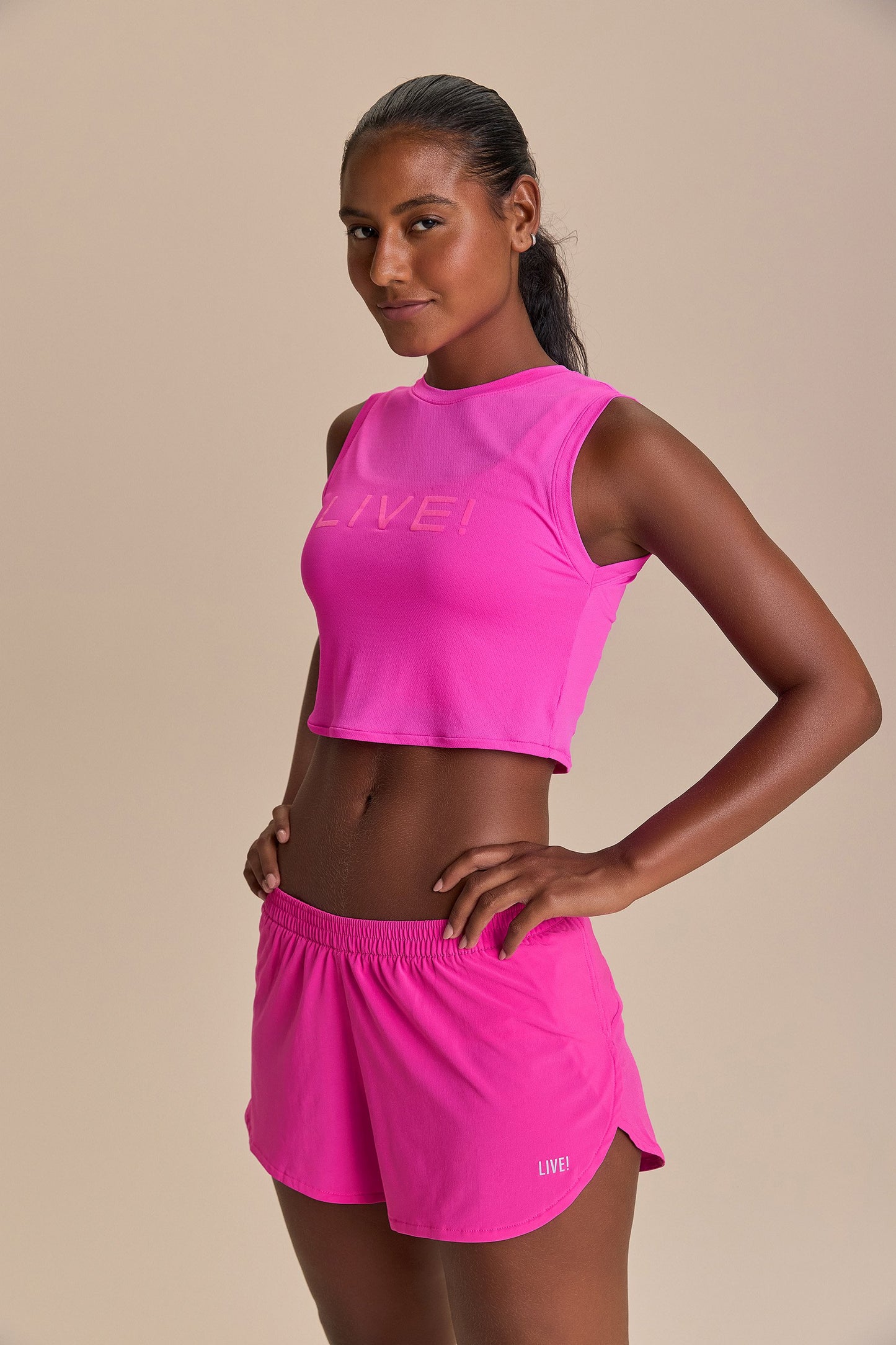 LIVE! Comfort Crop Tank Top
