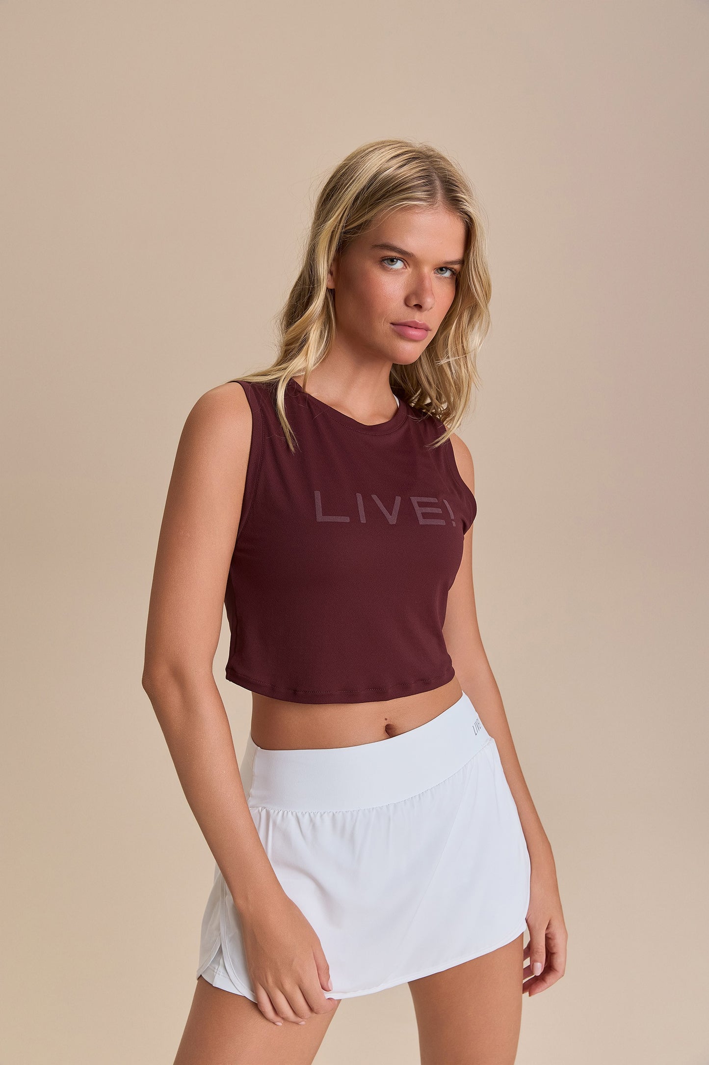 LIVE! Comfort Crop Tank Top
