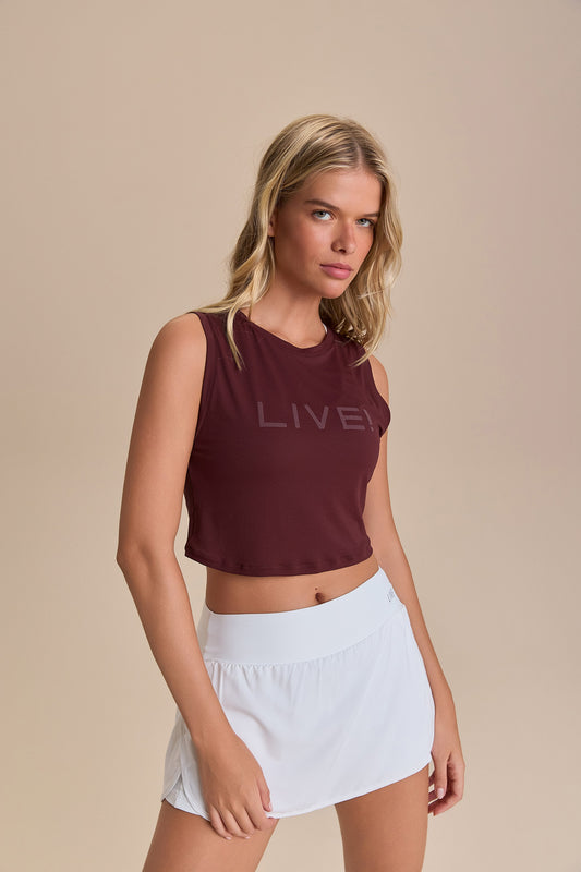 LIVE! Comfort Crop Tank Top