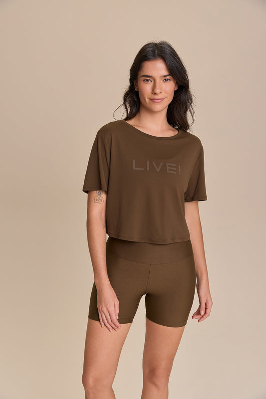 LIVE! Comfort Cropped T-Shirt