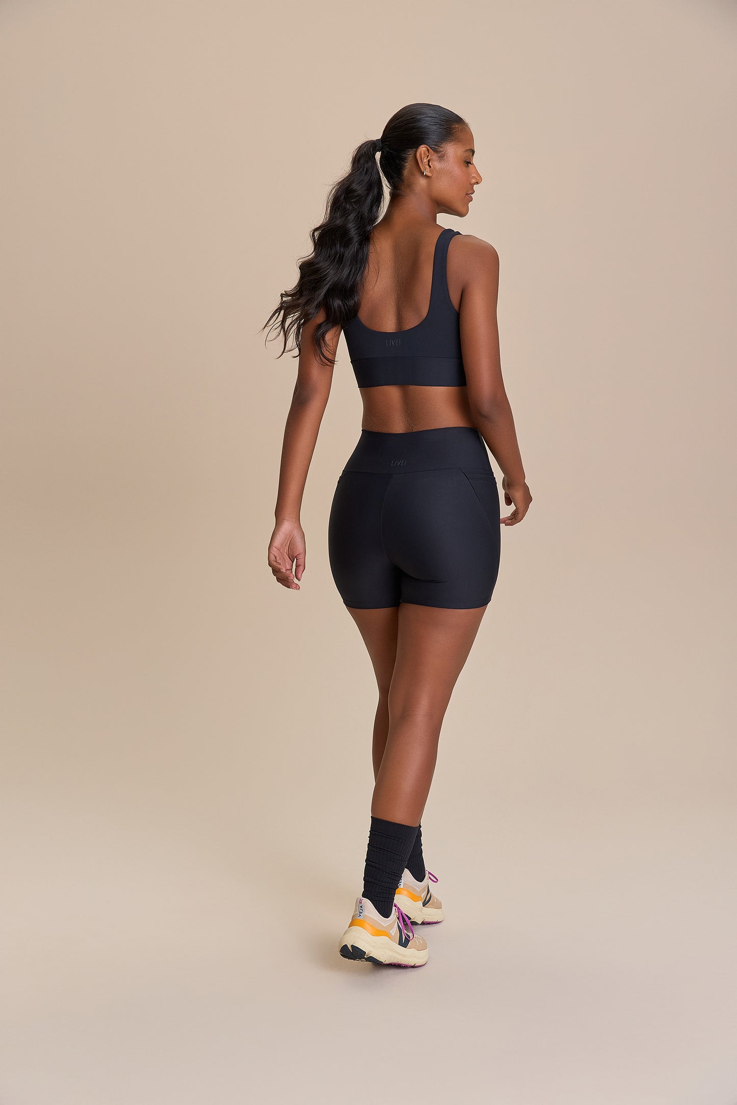 Cut Out Fit Green Bra
